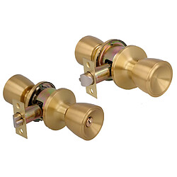 AMIG | Serrure tubulaire 603 | Laiton | Mat