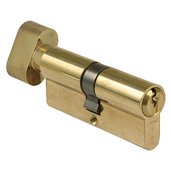 Amig Cylindre de serrure à bouton - Laiton mat