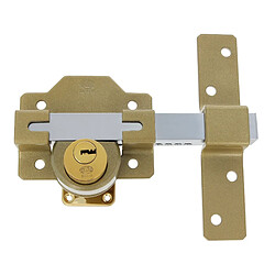 AMIG | Verrou de sécurité 4 | 88 x 153 mm | Acier | Martelé