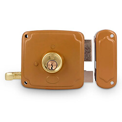 Amig Serrure batteuse en applique - Émaillé or