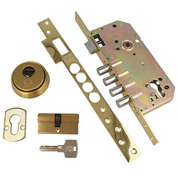 Amig Serrure encastrée à clé - Laitonné verni