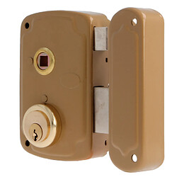 Amig Serrure en applique 2 points - émaillé or