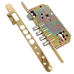 AMIG | Serrure encastrée 101 BASE | 50/85 | Acier | Laitonné verni