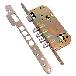 Amig Serrure encastrée multipoints - Chromé mat