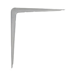 Amig console d'étagère pour crémaillère - Gris métallisé