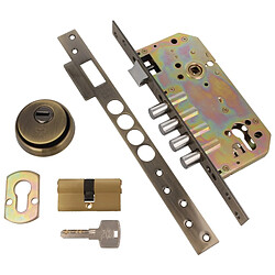 AMIG | Serrure encastrée 100 | 50/85 | Acier | Vieilli