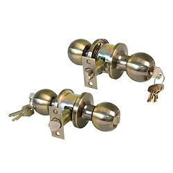 AMIG | Serrure tubulaire 610 | Laiton | Vieilli