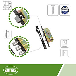 Acheter AMIG | Serrure encastrée 100 | 50/85 | Acier | Noir