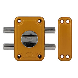AMIG | Verrou 82P | 96 x 66 mm | Acier | Émaillé or