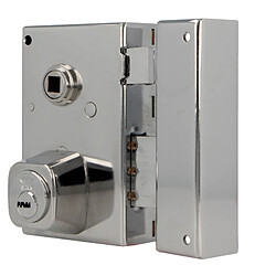 Amig Serrure en applique 3 points - Chromé brillant