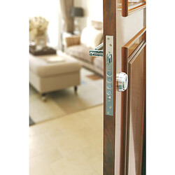 Amig serrure encastrée à clé - Chromé mat