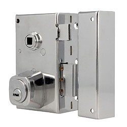 Amig Serrure en applique à clé - Chromé brillant