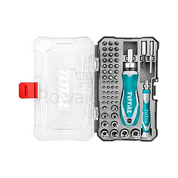 TOTAL | Tournevis à embouts TACSD30556 | 55 Pièces