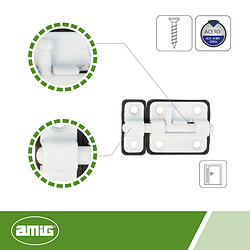 Acheter AMIG | Targette 383 | 35 mm | Zamak | Blanc