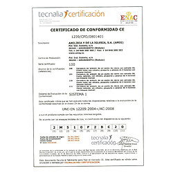 AMIG | Serrure encastrée 100 | 50/85 | Acier | Noir