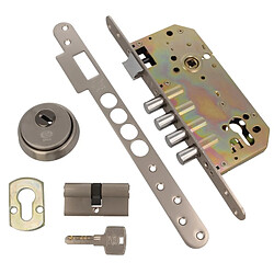 AMIG | Serrure encastrée 101 | 50/85 | Acier | Chromé mat