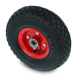 AMIG | Roue pneumatique 2580 | Ø260 mm | Caoutchouc | Noir