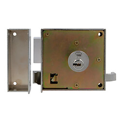 Amig Serrure batteuse en applique - Chromé brillant