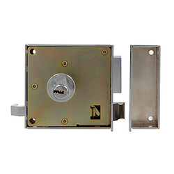 Amig serrure en applique à clé gauche - Chromé brillant