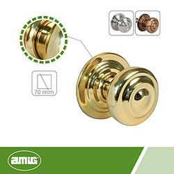 Acheter Amig Bouton de porte d'entrée en laiton
