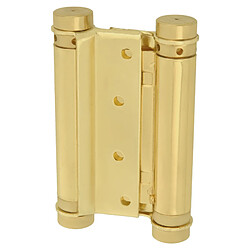 Acheter AMIG | Charnière va-et-vient double action 3037 | 100 x 126 mm | Acier | Laitonné verni