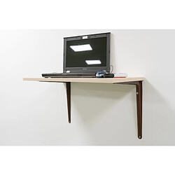 Acheter AMIG | Console d'étagère 6 | 150 x 125 mm (6'' x 5'') | Acier | Marron
