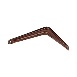 Avis AMIG | Console d'étagère 6 | 150 x 125 mm (6'' x 5'') | Acier | Marron