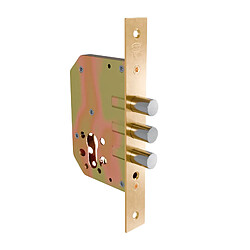 AMIG | Serrure encastrée 1102 | 50 mm | Acier | Laitonné