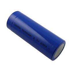 Avizar Pile 3.7V 5000mAh Li-ion 18.5Wh Compatible 26650 avec Port USB-C Rechargeable