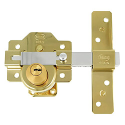 AMIG | Verrou haute sécurité 4PLUS | 105 x 170 mm | Acier | Or