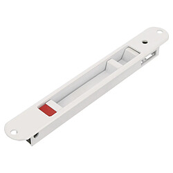 AMIG | Fermeture à encastrer 3650 | 174 x 23 mm | Aluminium | Blanc