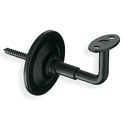 AMIG | Support de rampe 24 | Ø70 mm | Acier | Noir