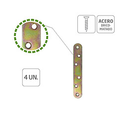 Amig Plaque de renfort acier pas cher
