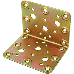 AMIG | Équerre 304 | 80 x 100 x 2,2 mm | Acier | Bichromaté