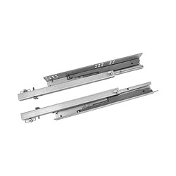 AMIG | Coulisse pour tiroir amortis 40 | 300 mm | Acier | Zingué