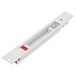 AMIG | Fermeture à encastrer 3600 | 174 x 23 mm | Aluminium | Blanc