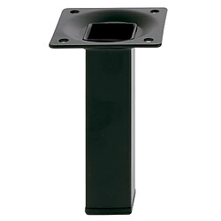 AMIG | Pied de table 3 | 25 x 25 x 200 mm | Acier | Noir