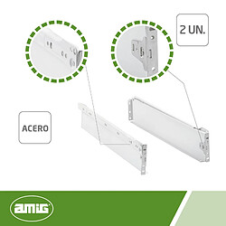 Avis Amig Coulisse de tiroir - Blanc