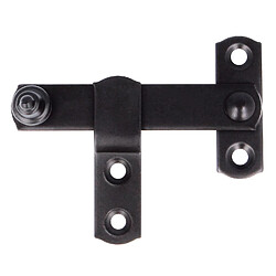 AMIG | Loquet à levier 1 | 80 x 46 mm | Acier | Noir