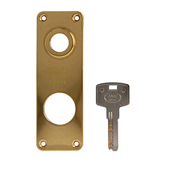 Amig Serrure en applique 5 points - Marron