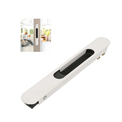 AMIG | Fermeture à encastrer 3700 | 169 x 23 mm | Aluminium | Blanc