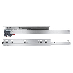 AMIG | Coulisse pour tiroir amortis 42 | 400 mm | Acier | Zingué