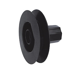 AMIG | Poulie de volet roulant pour roulement | Ø120 mm | Nylon | Noir