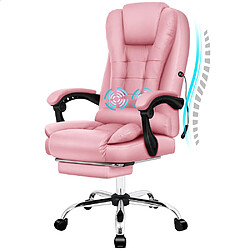 ALFORDSON Massage Chaise de Bureau Gaming Executive Siège Cuir Ordinateur Racer