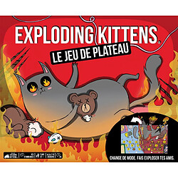 Jeu d'ambiance Asmodee Exploding Kittens Le jeu de plateau