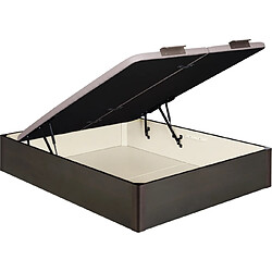 Sommier Lit Coffre Epeda Aurore - Wengé 140x190