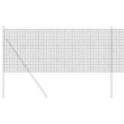 Avis vidaXL Clôture en fil soudé Gris 0.4 x 10 m