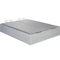 Avis Sommier Lit Coffre Epeda Aurore - Chêne Blanchi 160x200