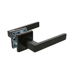 AMIG | Poignées sur rosace SUKI | 54 x 54 mm | Acier inoxydable | Noir