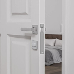 Amig Rosace de condamnation de porte - Inox mat pas cher